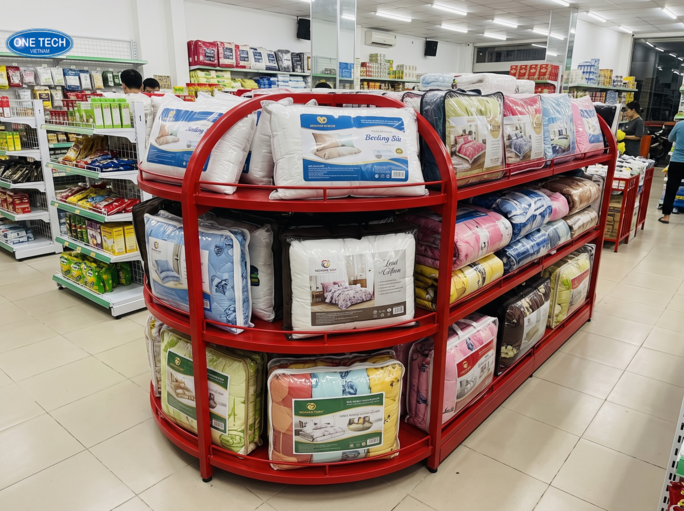 Quy trình mua kệ để chăn ga gối đệm tại Cần Thơ